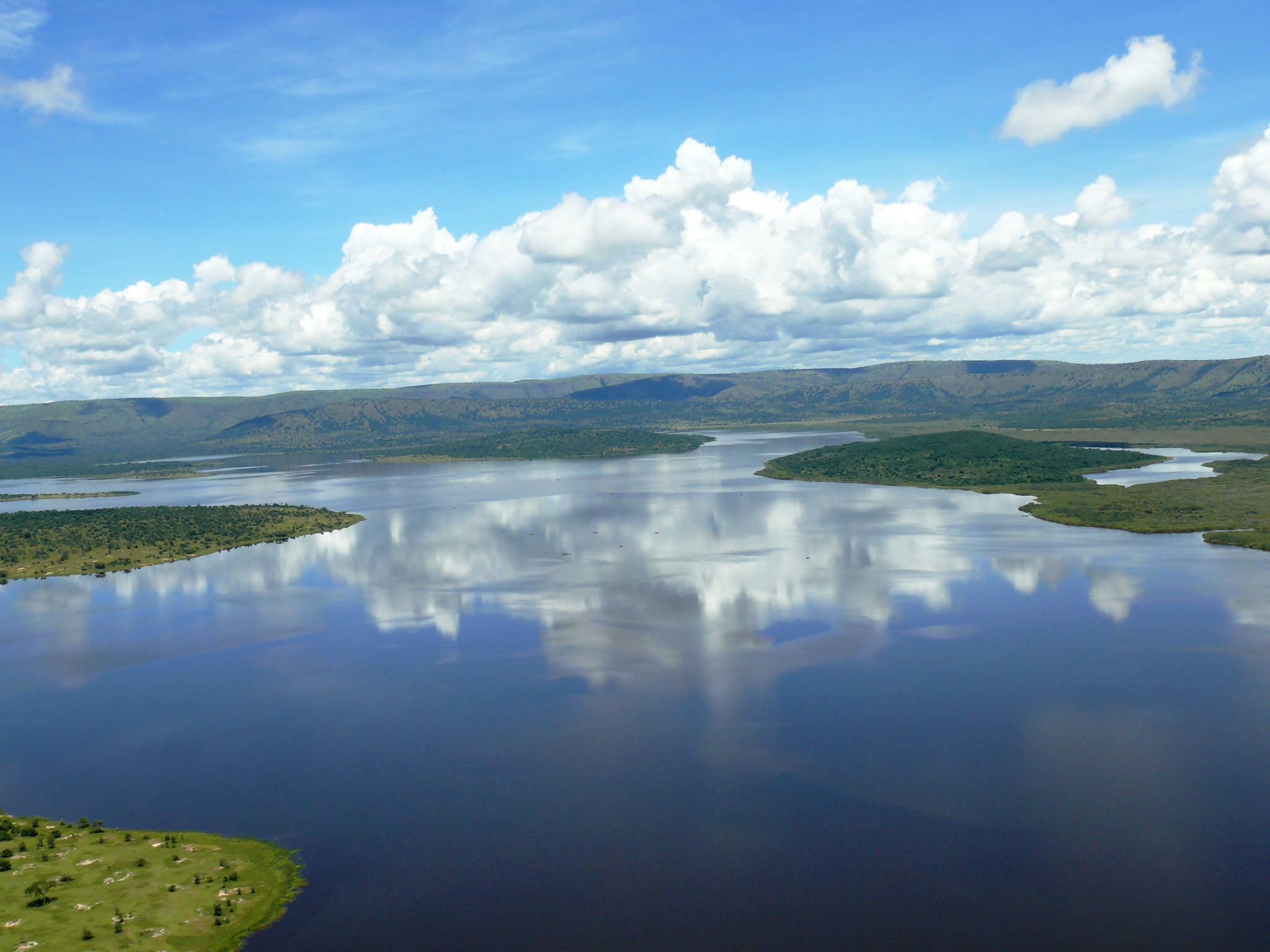 Lakes in AKagera National Park