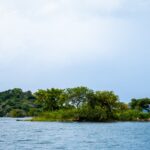 Napoleon Island in Lake Kivu