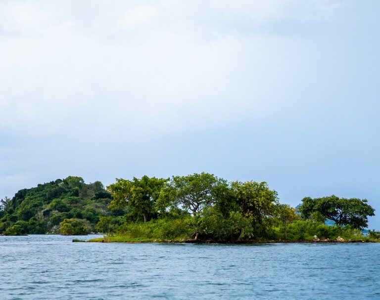 Napoleon Island in Lake Kivu