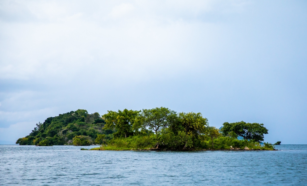 Napoleon Island in Lake Kivu