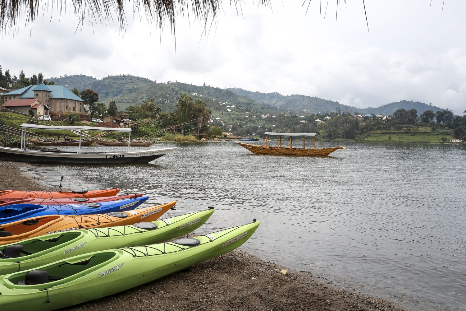 Kayaking Lake Kivu