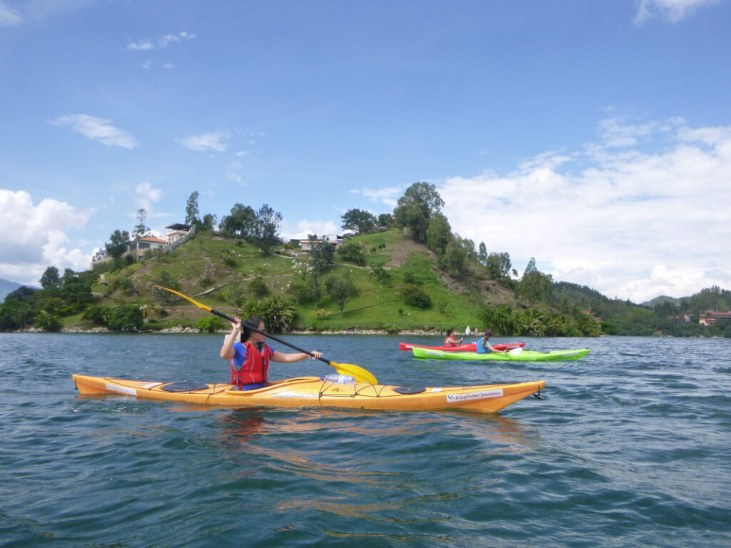 Kayaking Lake Kivu