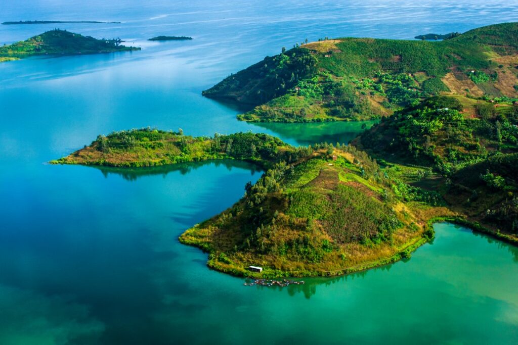 Lake kivu islands